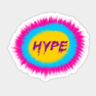 Hype Tie Dye Sticker